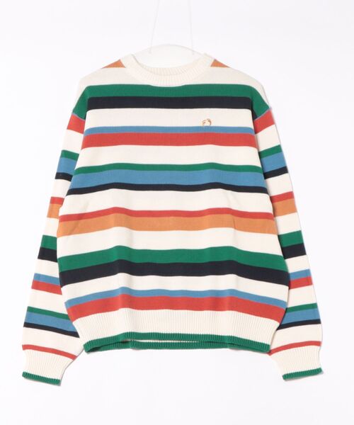 HANGTEN(ハンテン)の「【HANGTEN /ハンテン】MULTI Sweater(ニット/セーター・メンズ・ブラック/ホワイト・LARGE/MEDIUM)」の3枚目の写真
