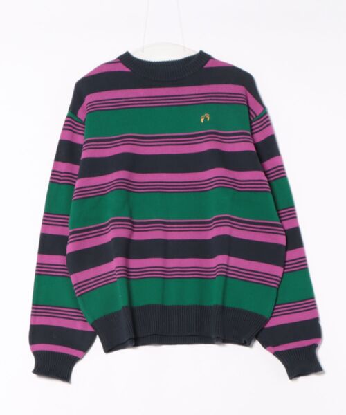 HANGTEN(ハンテン)の「【HANGTEN /ハンテン】MULTI Sweater(ニット/セーター・メンズ・ブラック/ホワイト・LARGE/MEDIUM)」の4枚目の写真