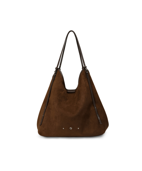 LEATHERY（レザリー）の「スエードショッパードロップショルダーバッグ[BROWN]（ショルダーバッグ・レディース・その他・FREE）」の2枚目の写真