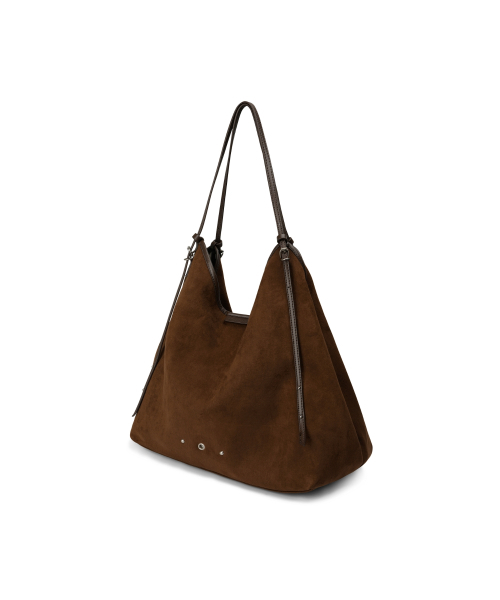 LEATHERY（レザリー）の「スエードショッパードロップショルダーバッグ[BROWN]（ショルダーバッグ・レディース・その他・FREE）」の3枚目の写真