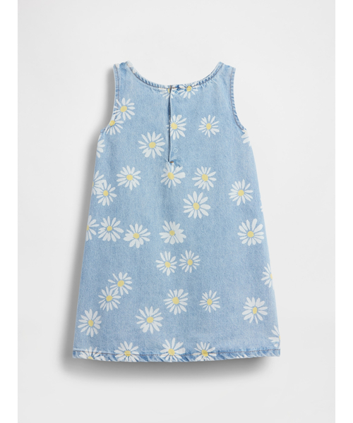 GAP（ギャップ）の「デイジー デニムワンピース (幼児・ベビー)（ワンピース・キッズ・インディゴブルー・100cm/105cm/110cm/80ｃｍ/90cm/95cm/70cm）」の3枚目の写真