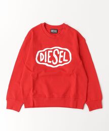 DIESEL KIDS（ディーゼルキッズ）の「DIESEL（ディーゼル）Kids & Junior ブランドロゴスウェットプルオーバー（スウェット）」
