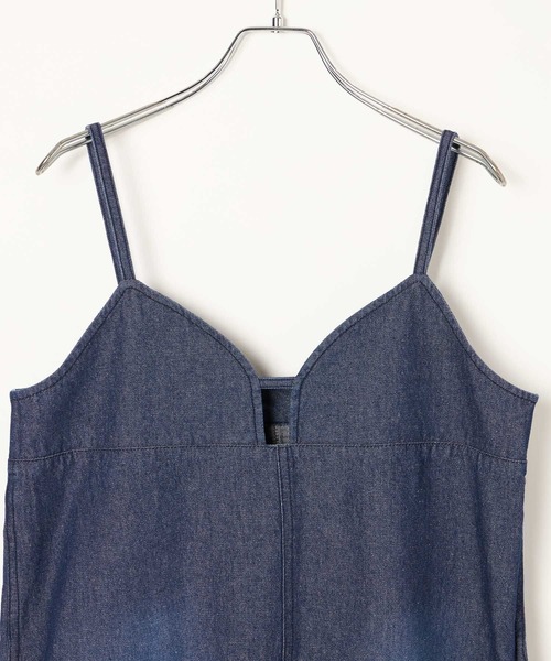 BAYFLOW（ベイフロー）の「[WEB限定]デニムキャミワンピース（ワンピース・レディース・ブラック/インディゴブルー・SMALL/MEDIUM）」の13枚目の写真