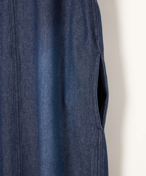 BAYFLOW（ベイフロー）の「[WEB限定]デニムキャミワンピース（ワンピース・レディース・ブラック/インディゴブルー・SMALL/MEDIUM）」の15枚目の写真