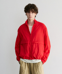 LEMARD（ルマード）の「ナイロンショートシアージャケット - RED（その他アウター）」