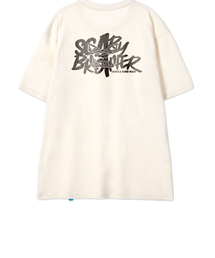 [エピスタジオXスキャリーブラザーSERIES 1]コットンルーズフィット半袖Tシャツ_バターミルク