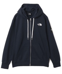 THE NORTH FACE（ザノースフェイス）の「THE NORTH FACE Square Logo Full Zip / ザ ノース フェイス スクエア ロゴ フル ジップ フーディー（パーカー）」