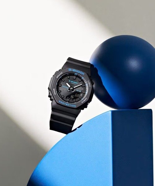 G-SHOCK(ジーショック)の「G-SHOCK/ジーショック 腕時計 GMA-P2100BA-1AJF(アナログ腕時計・レディース・ブラック・FREE)」の2枚目の写真