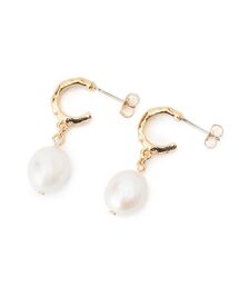 LANVIN en Bleu | 淡水バロックパールピアス(ピアス(両耳用))