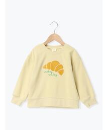 Samansa Mos2 Lagom | クロワッサンさがら刺繍トレーナー(Tシャツ/カットソー)