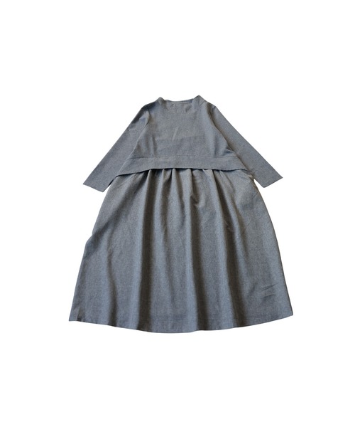 antiqua(アンティカ)の「ロングワンピース(ワンピース・レディース・ブラック/グレー・ONESIZE)」の12枚目の写真