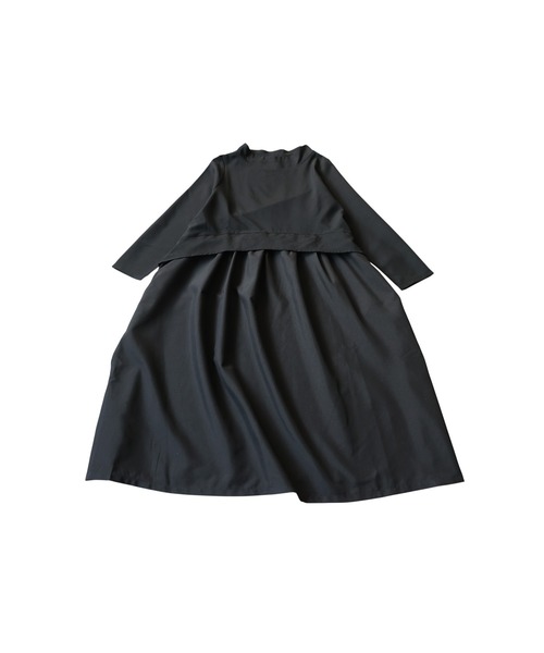 antiqua(アンティカ)の「ロングワンピース(ワンピース・レディース・ブラック/グレー・ONESIZE)」の11枚目の写真