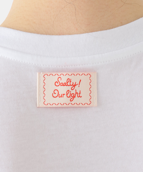 JOINT WORKS(ジョイントワークス)の「OURSAALTY / アワーソルティ Vital green T-shirt(Tシャツ/カットソー・レディース・ホワイト・FREE)」の8枚目の写真