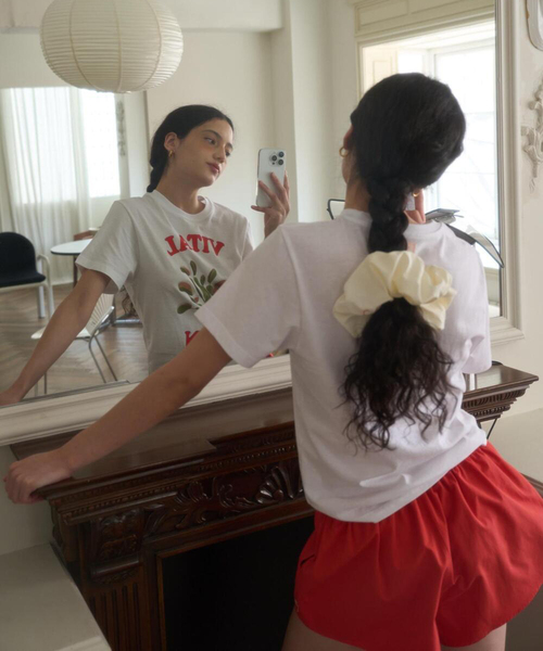 JOINT WORKS(ジョイントワークス)の「OURSAALTY / アワーソルティ Vital green T-shirt(Tシャツ/カットソー・レディース・ホワイト・FREE)」の11枚目の写真