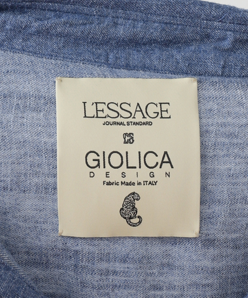 journal standard L'essage(ジャーナルスタンダードレサージュ)の「《SP》GIOLICAデニムシャツ(シャツ/ブラウス・レディース・サックスブルー/ブルー系その他・FREE)」の11枚目の写真