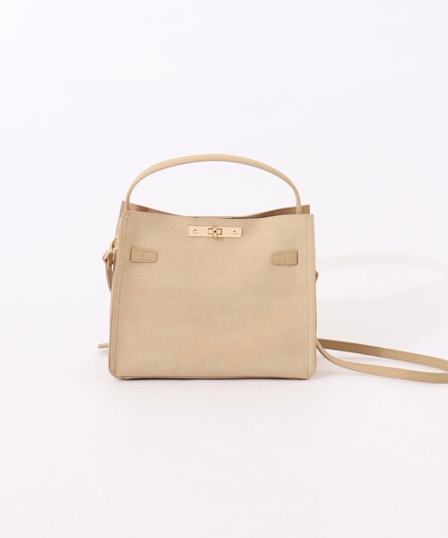 NOLLEY’S（ノーリーズ）の「HINERI　スエードバッグM（トートバッグ・レディース・ベージュ・FREE）」の11枚目の写真