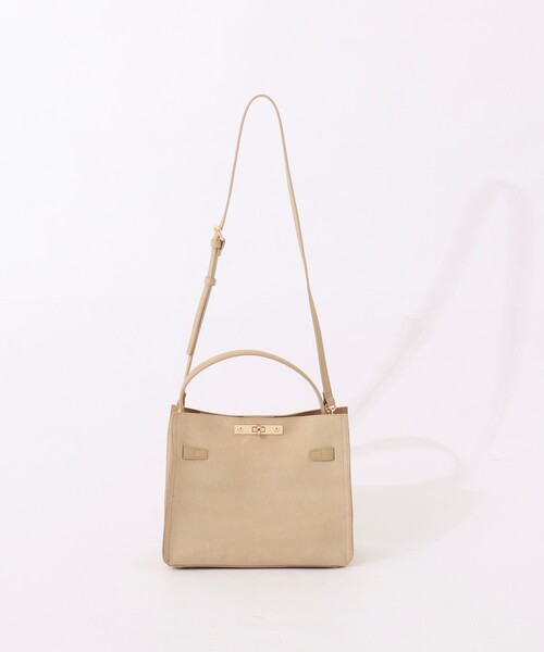 NOLLEY’S（ノーリーズ）の「HINERI　スエードバッグM（トートバッグ・レディース・ベージュ・FREE）」の15枚目の写真