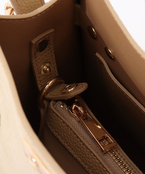 NOLLEY’S（ノーリーズ）の「HINERI　スエードバッグM（トートバッグ・レディース・ベージュ・FREE）」の22枚目の写真