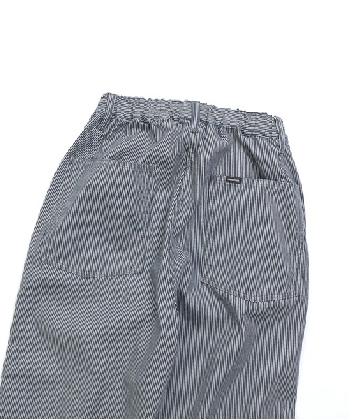 OMNIGOD womens / オムニゴッド] ヒッコリーデニム PWイージーパンツ