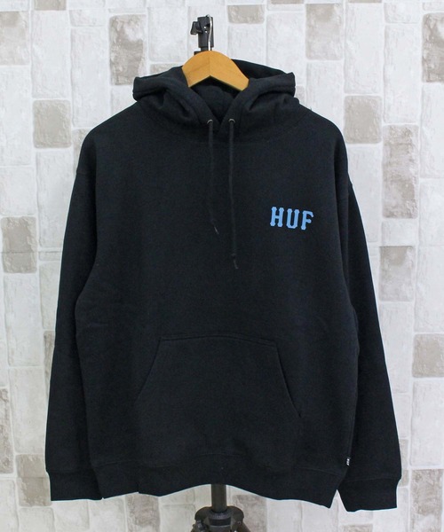 HUF(ハフ)の「ハフ クラシック プルオーバー フーディ スウェットパーカー HUF CLASSIC H P/O HOODI(パーカー・メンズ・ブラック・XXL/S/M/L/XL)」の10枚目の写真