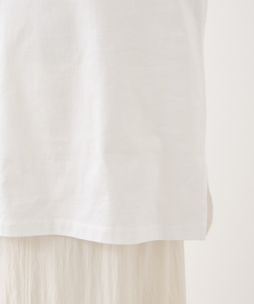 VIS（ビス）の「ロゴ＆フォトアソートプリントロンT（Tシャツ/カットソー・レディース・ホワイト/ホワイト系その他・FREE）」の20枚目の写真