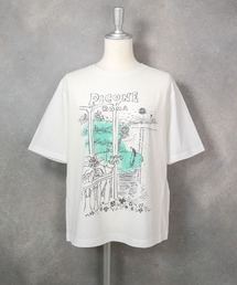 コットン100%冷感プリントプルオーバー
