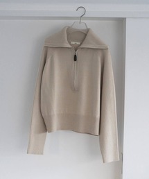 MIDWEST | anuke Zip Rib Knit(ニット/セーター)