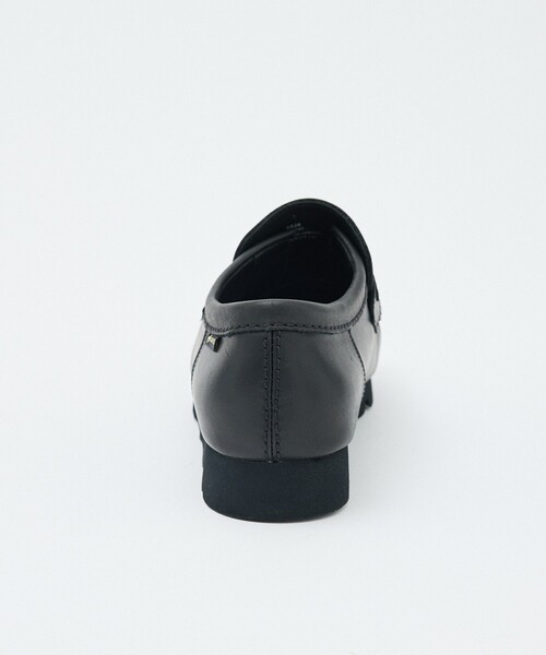 Clarks（クラークス）の「【CLARKS/クラークス】Walla Loafer GTX /ワラローファー/Black Suede / Black leather（ローファー・メンズ・ブラック系その他2/ブラック系その他・8.5/8/7.5/7）」の6枚目の写真