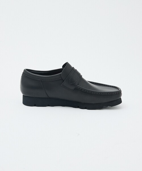 Clarks（クラークス）の「【CLARKS/クラークス】Walla Loafer GTX /ワラローファー/Black Suede / Black leather（ローファー・メンズ・ブラック系その他2/ブラック系その他・8.5/8/7.5/7）」の7枚目の写真