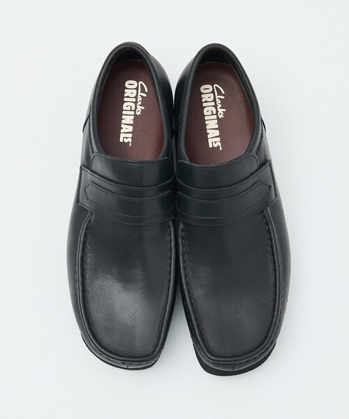 Clarks（クラークス）の「【CLARKS/クラークス】Walla Loafer GTX /ワラローファー/Black Suede / Black leather（ローファー・メンズ・ブラック系その他2/ブラック系その他・8.5/8/7.5/7）」の11枚目の写真