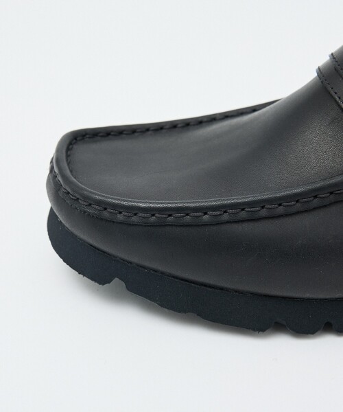 Clarks（クラークス）の「【CLARKS/クラークス】Walla Loafer GTX /ワラローファー/Black Suede / Black leather（ローファー・メンズ・ブラック系その他2/ブラック系その他・8.5/8/7.5/7）」の13枚目の写真