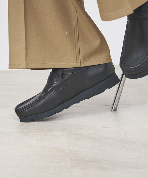 Clarks（クラークス）の「【CLARKS/クラークス】Walla Loafer GTX /ワラローファー/Black Suede / Black leather（ローファー・メンズ・ブラック系その他2/ブラック系その他・8.5/8/7.5/7）」の17枚目の写真
