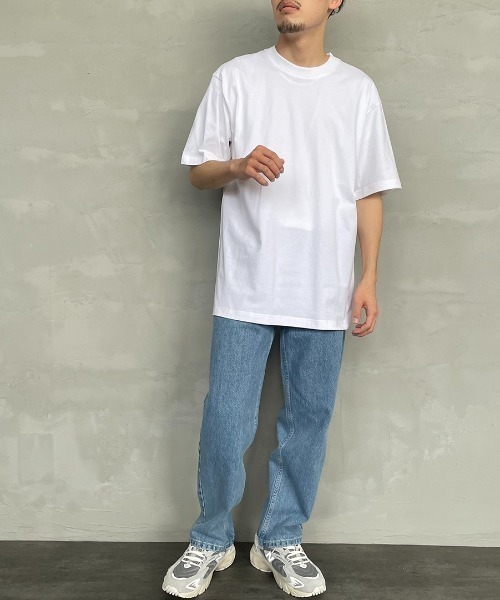HANES（ヘインズ）の「【WEB限定】[HANES/ヘインズ] BEEFY ショートスリーブパックTシャツ（Tシャツ/カットソー・レディース・ブラック/ヘザーグレー/ホワイト/ネイビー・XL/L/M/S/XS）」の7枚目の写真