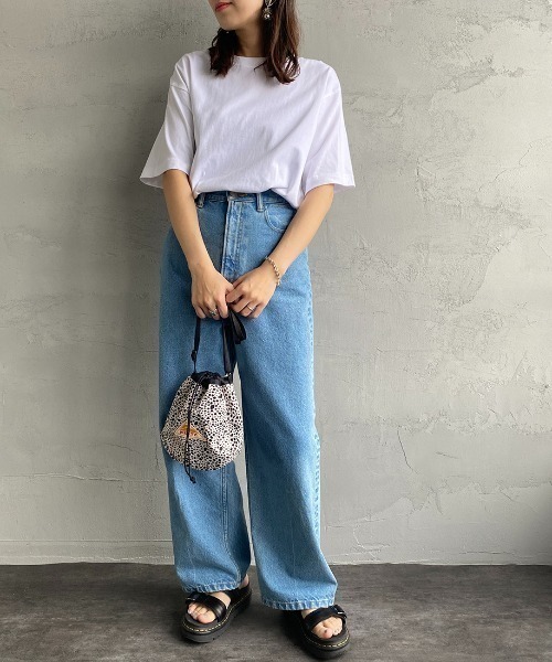 HANES（ヘインズ）の「【WEB限定】[HANES/ヘインズ] BEEFY ショートスリーブパックTシャツ（Tシャツ/カットソー・レディース・ブラック/ヘザーグレー/ホワイト/ネイビー・XL/L/M/S/XS）」の17枚目の写真