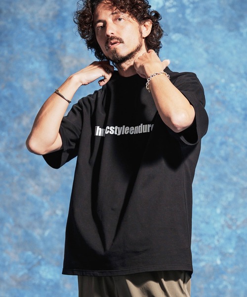 Jih Nunc(ジーヌンク)の「mt10232-オーガニックコットンフロントプリントTシャツ(JIH-R1184)(Tシャツ/カットソー・メンズ・ホワイト/ブラック・L/M/S)」の3枚目の写真