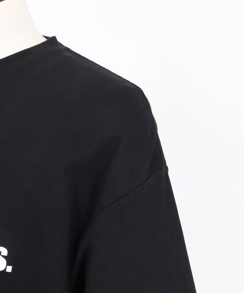 Jih Nunc(ジーヌンク)の「mt10232-オーガニックコットンフロントプリントTシャツ(JIH-R1184)(Tシャツ/カットソー・メンズ・ホワイト/ブラック・L/M/S)」の21枚目の写真