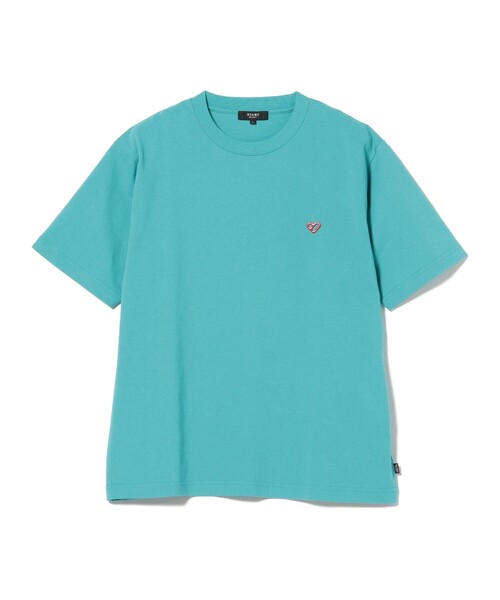 BEAMS HEART(ビームスハート)の「【ユニセックス】BEAMS HEART 3D ロゴ Tシャツ(Tシャツ/カットソー・メンズ・ロイヤルブルー/ブルー/ブラック/ホワイト/イエロー・MEDIUM/LARGE/SMALL)」の4枚目の写真