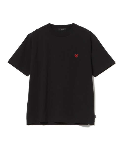 BEAMS HEART(ビームスハート)の「【ユニセックス】BEAMS HEART 3D ロゴ Tシャツ(Tシャツ/カットソー・メンズ・ロイヤルブルー/ブルー/ブラック/ホワイト/イエロー・MEDIUM/LARGE/SMALL)」の2枚目の写真