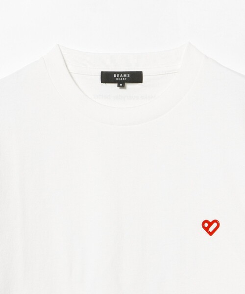 BEAMS HEART(ビームスハート)の「【ユニセックス】BEAMS HEART 3D ロゴ Tシャツ(Tシャツ/カットソー・メンズ・ロイヤルブルー/ブルー/ブラック/ホワイト/イエロー・MEDIUM/LARGE/SMALL)」の9枚目の写真