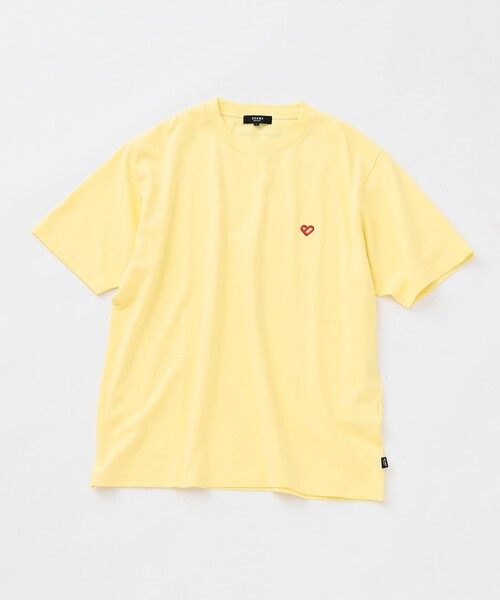 BEAMS HEART(ビームスハート)の「B-HEARTロゴ 3D Tシャツ(Tシャツ/カットソー・メンズ・ロイヤルブルー/ブルー/ブラック/ホワイト/イエロー・MEDIUM/LARGE/SMALL)」の5枚目の写真