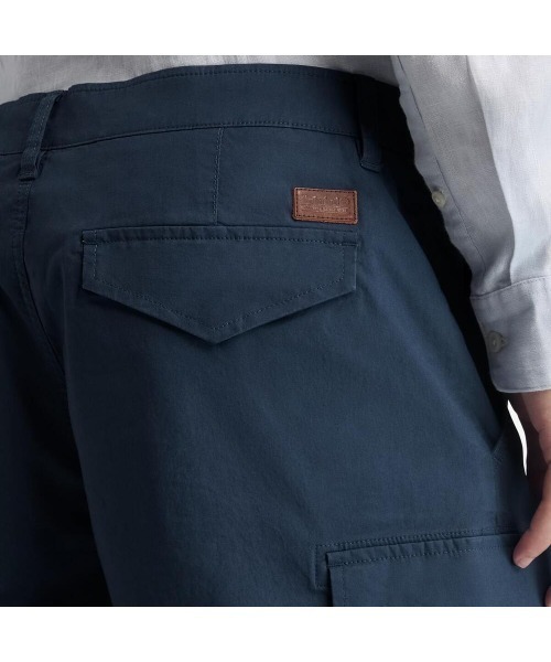 Timberland(ティンバーランド)の「ポプリン カーゴ ショーツ メンズ(カーゴパンツ・メンズ・ダークインディゴブルー・30inch/32inch/34inch/36inch/38inch)」の3枚目の写真