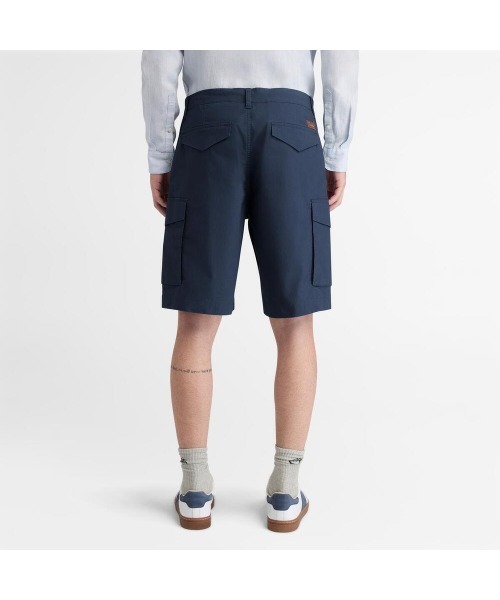 Timberland(ティンバーランド)の「ポプリン カーゴ ショーツ メンズ(カーゴパンツ・メンズ・ダークインディゴブルー・30inch/32inch/34inch/36inch/38inch)」の4枚目の写真