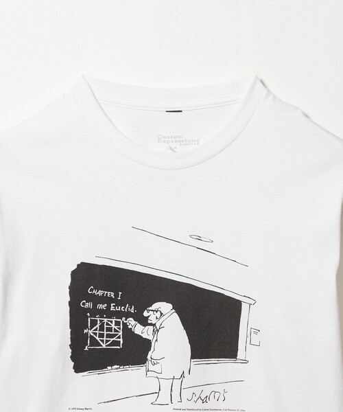 Steven Alan(スティーブンアラン)の「<Cotton Expressions Limited × Steven Alan> S.H Euclid LS/Tシャツ(Tシャツ/カットソー・メンズ・ホワイト・M/XL/L)」の3枚目の写真