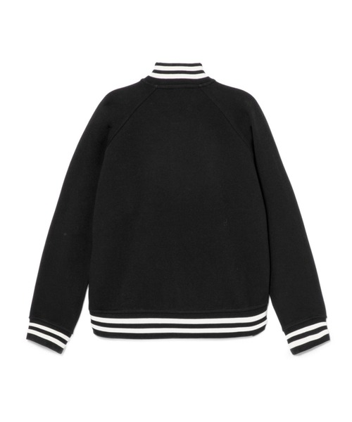 A BATHING APE(アベイシングエイプ)の「COLLEGE EMBROIDERY BASEBALL SWEAT JACKET(ブルゾン・レディース・レッド/グレー/ブラック・SMALL/X-SMALL)」の9枚目の写真