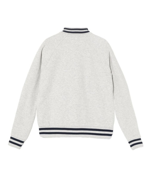A BATHING APE(アベイシングエイプ)の「COLLEGE EMBROIDERY BASEBALL SWEAT JACKET(ブルゾン・レディース・レッド/グレー/ブラック・SMALL/X-SMALL)」の4枚目の写真