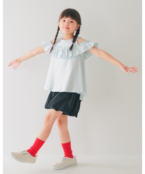 NHT(エヌエイチティー)の「エヌエイチティー バルーン パンツ(その他パンツ・キッズ・ブラック・110cm/120cm/130cm/140cm/150cm/160cm)」の4枚目の写真