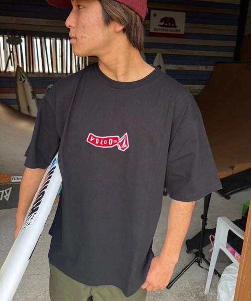 VOLCOM（ボルコム）の「VOLCOM/ボルコム メンズ 半袖 Tシャツ VST261025（Tシャツ/カットソー・メンズ・グリーン/ホワイト/ブラック・L/M）」の13枚目の写真