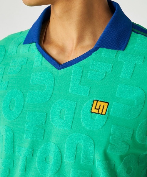 Loudmouth(ラウドマウス)の「LOUDMOUTH/ラウドマウス ゴルフウェア パイルジャガード UVカット 半袖 シャツ(シャツ/ブラウス・メンズ・グリーン/ホワイト/ネイビー・LL/L/M/3L)」の11枚目の写真