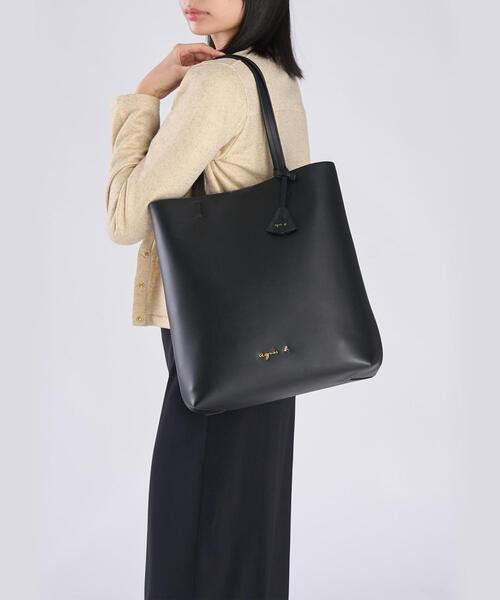 レザー ラージ トートバッグ ABS03－02（トートバッグ）｜agnes b