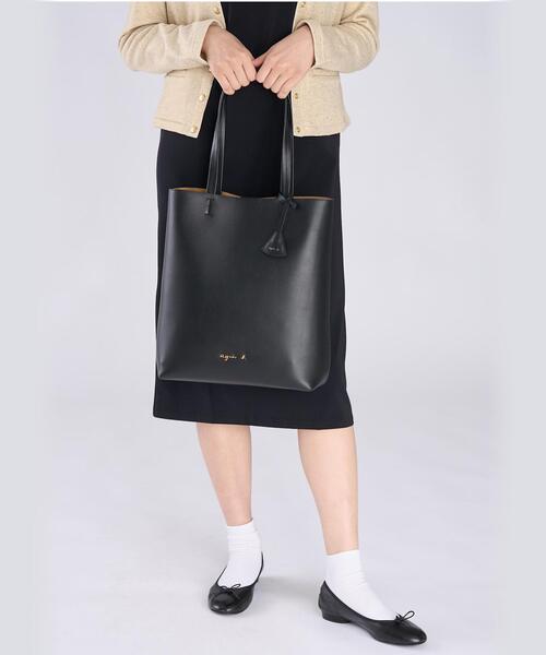レザー ラージ トートバッグ ABS03－02（トートバッグ）｜agnes b